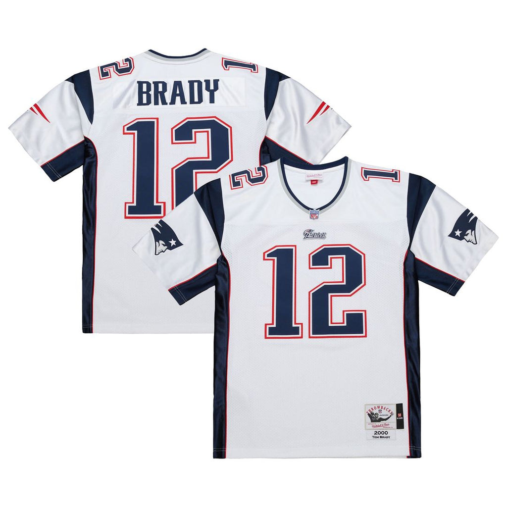 Tom Brady New England Patriots 2000 Authentic Jersey - White
