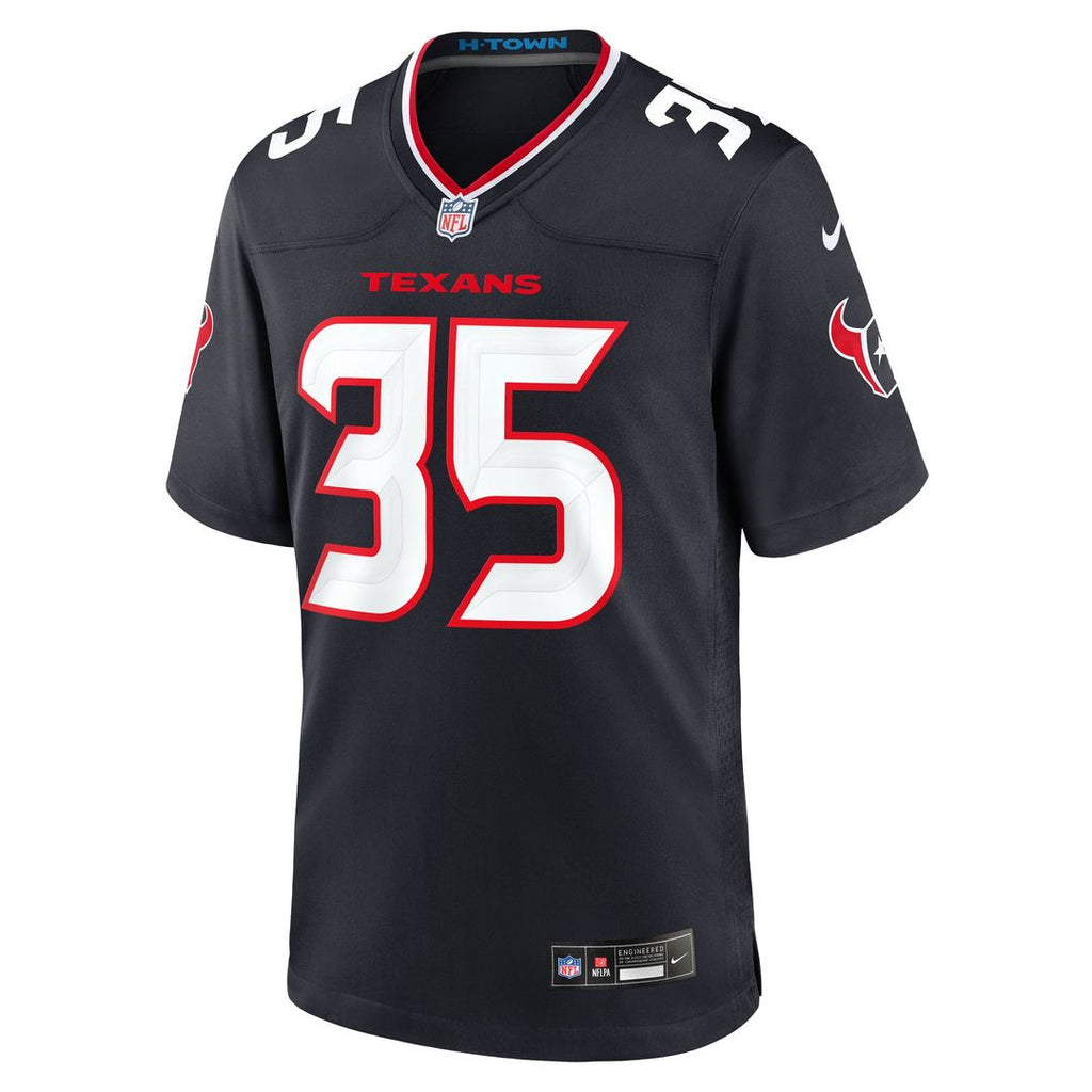 Jake Hansen Houston Texans Team Game Jersey - Navy