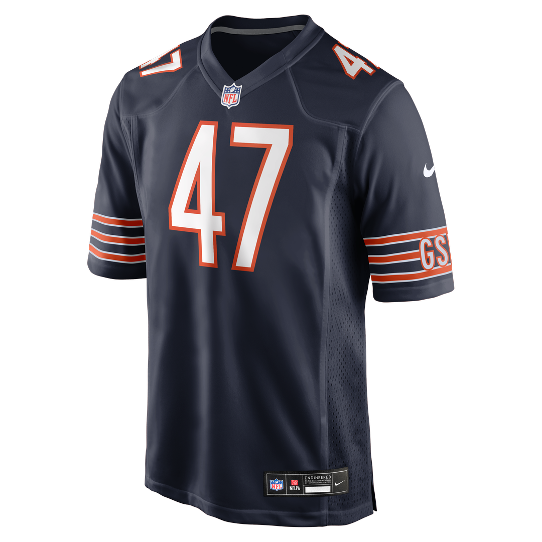 Ruben Hyppolite II Chicago Bears Team Game Jersey - Navy