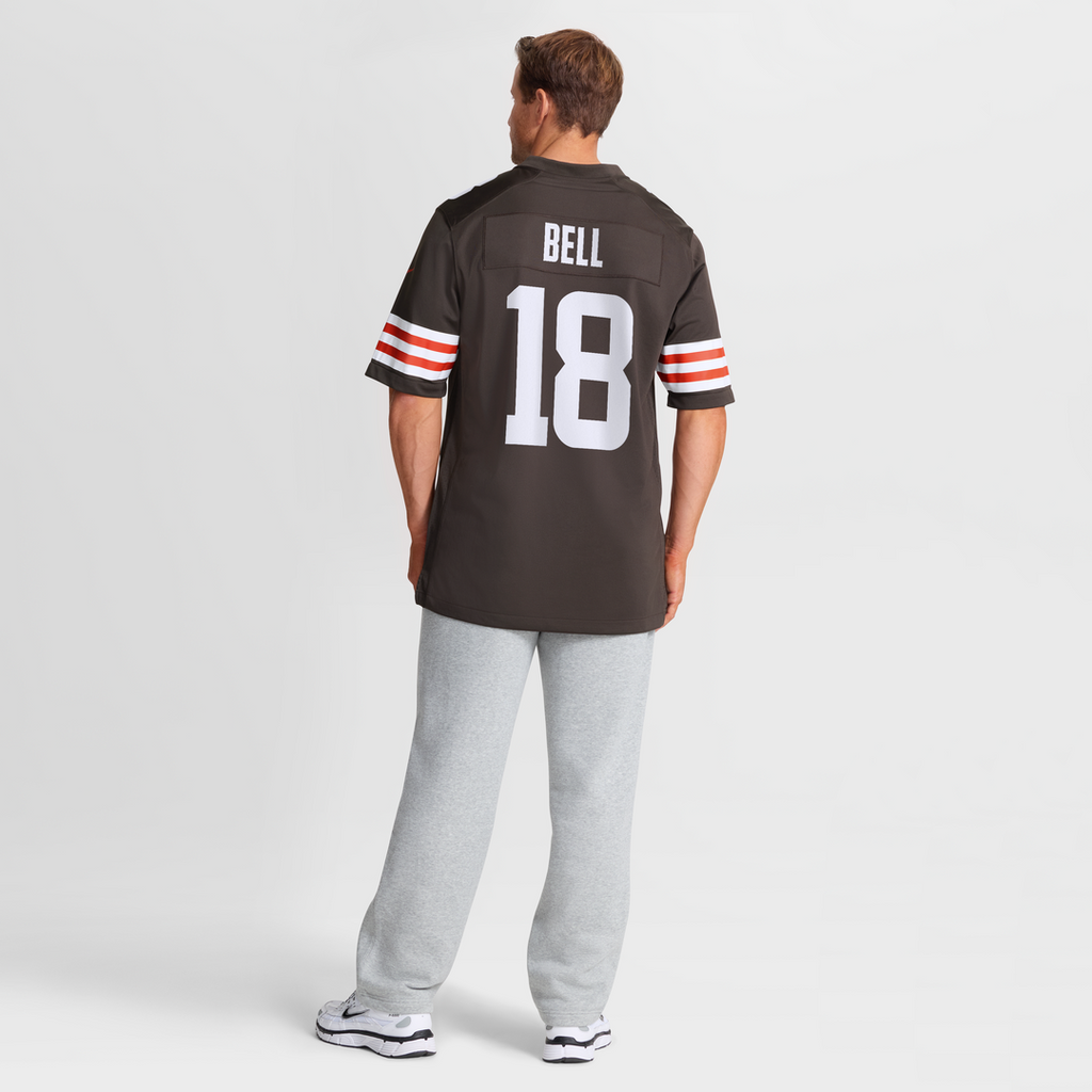 David Bell Cleveland Browns Game Jersey - Brown