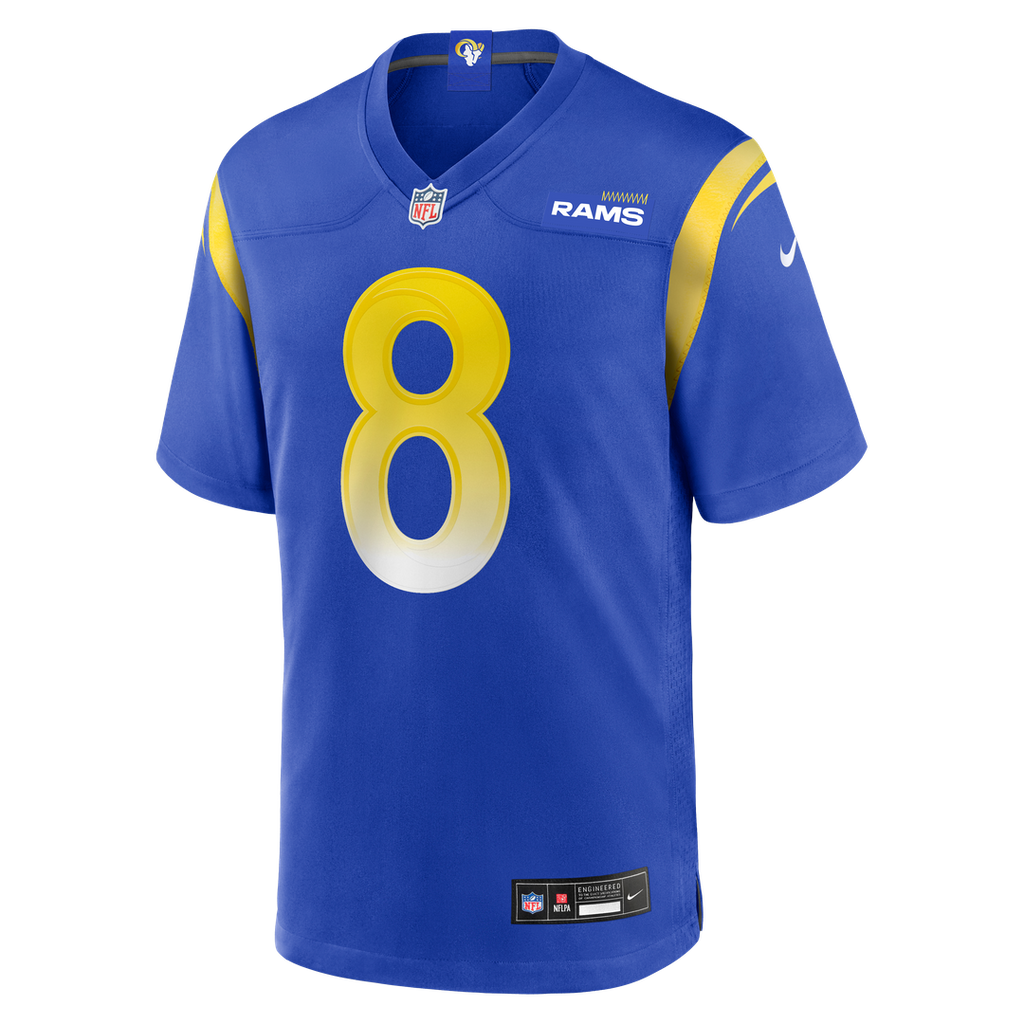 Jared Verse Los Angeles Rams Player Game Jersey - Royal