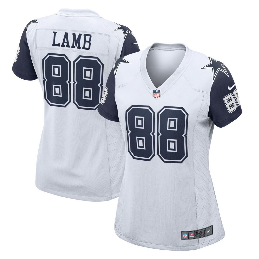 CeeDee Lamb Dallas Cowboys Women's Game Jersey - Navy