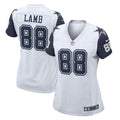 CeeDee Lamb Dallas Cowboys Women's 2nd Alternate Game Jersey - White