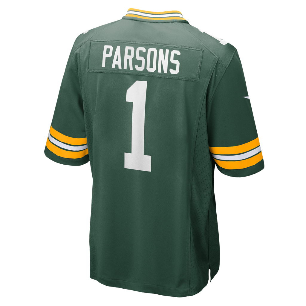 Micah Parsons Green Bay Packers Game Player Jersey - White