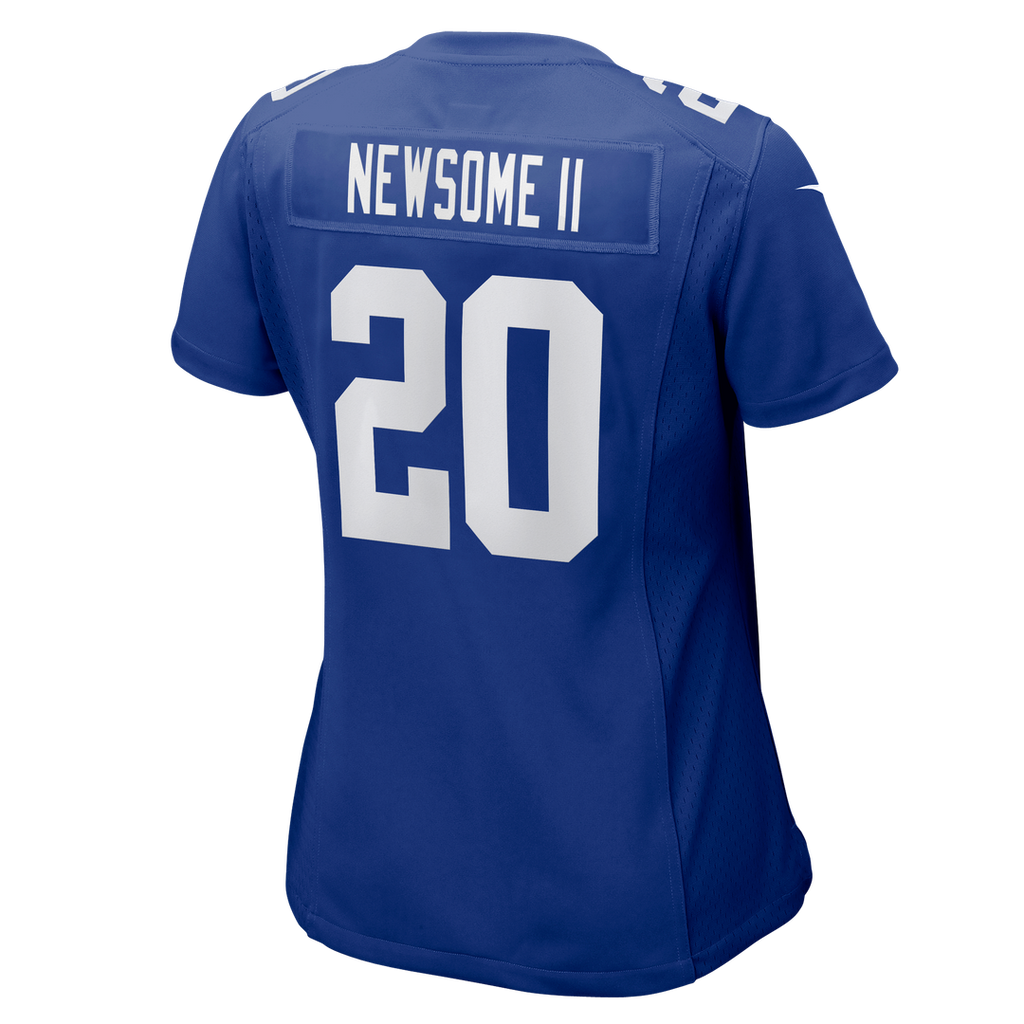 Greg Newsome II New York Giants Women's Team Game Jersey - Royal
