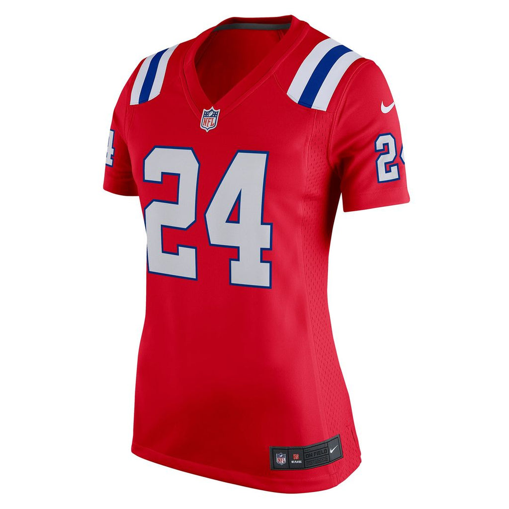 Ty Law New England Patriots Women's Game Retired Player Jersey - Navy