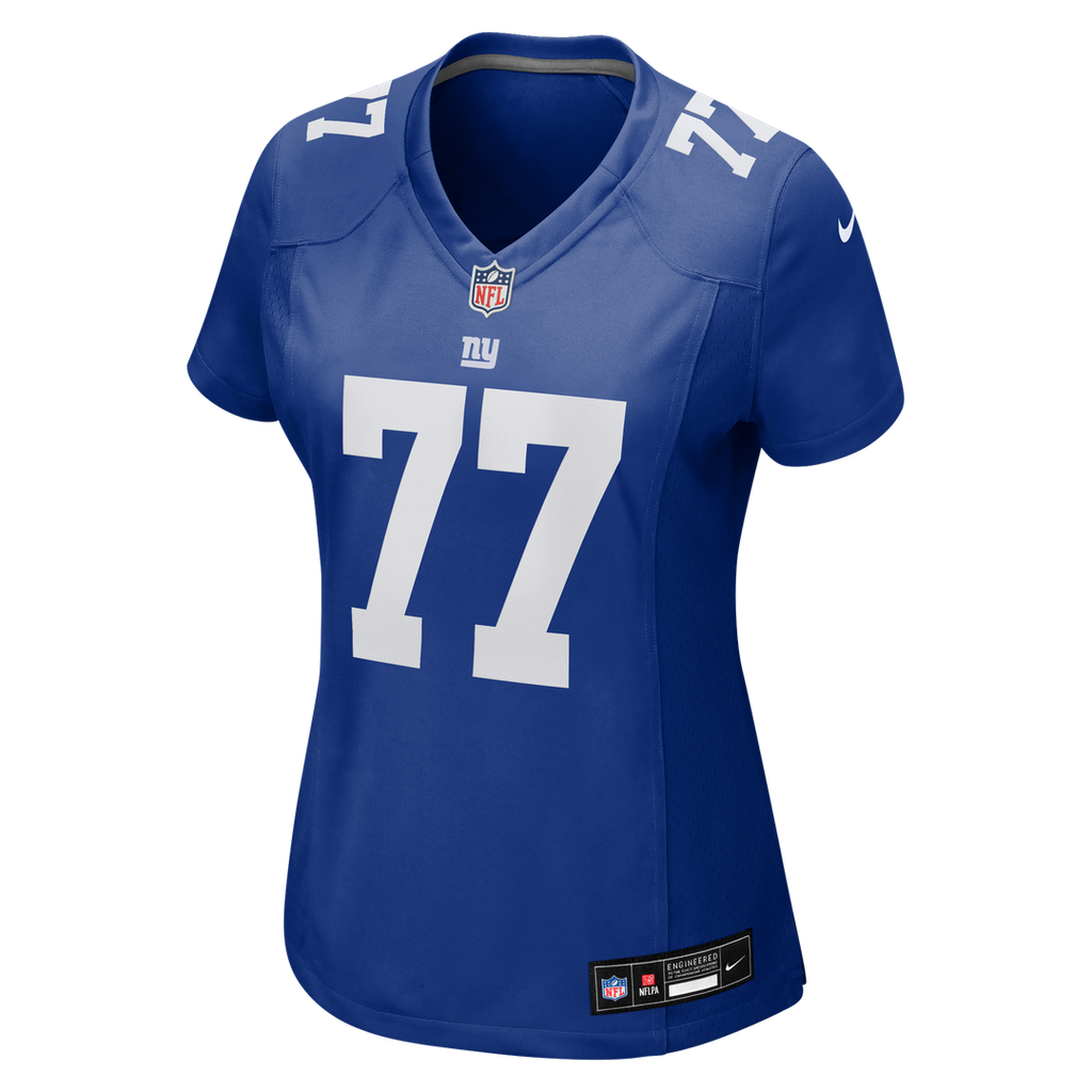 Daniel Faalele New York Giants Women's Team Game Jersey - Royal