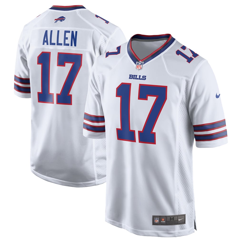 Josh Allen Buffalo Bills Game Player Jersey - Royal