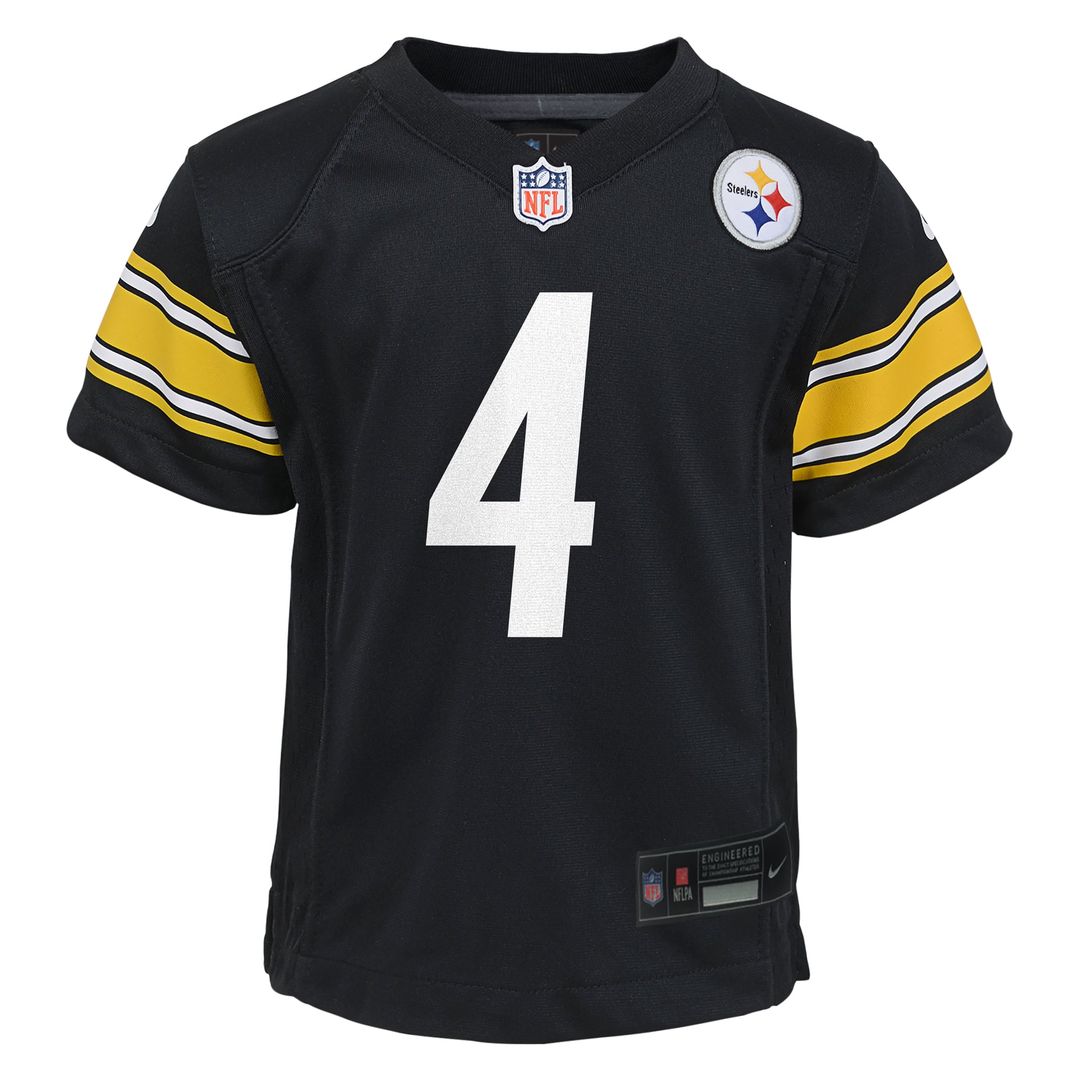 D.K. Metcalf Pittsburgh Steelers Toddler Team Game Jersey - Black