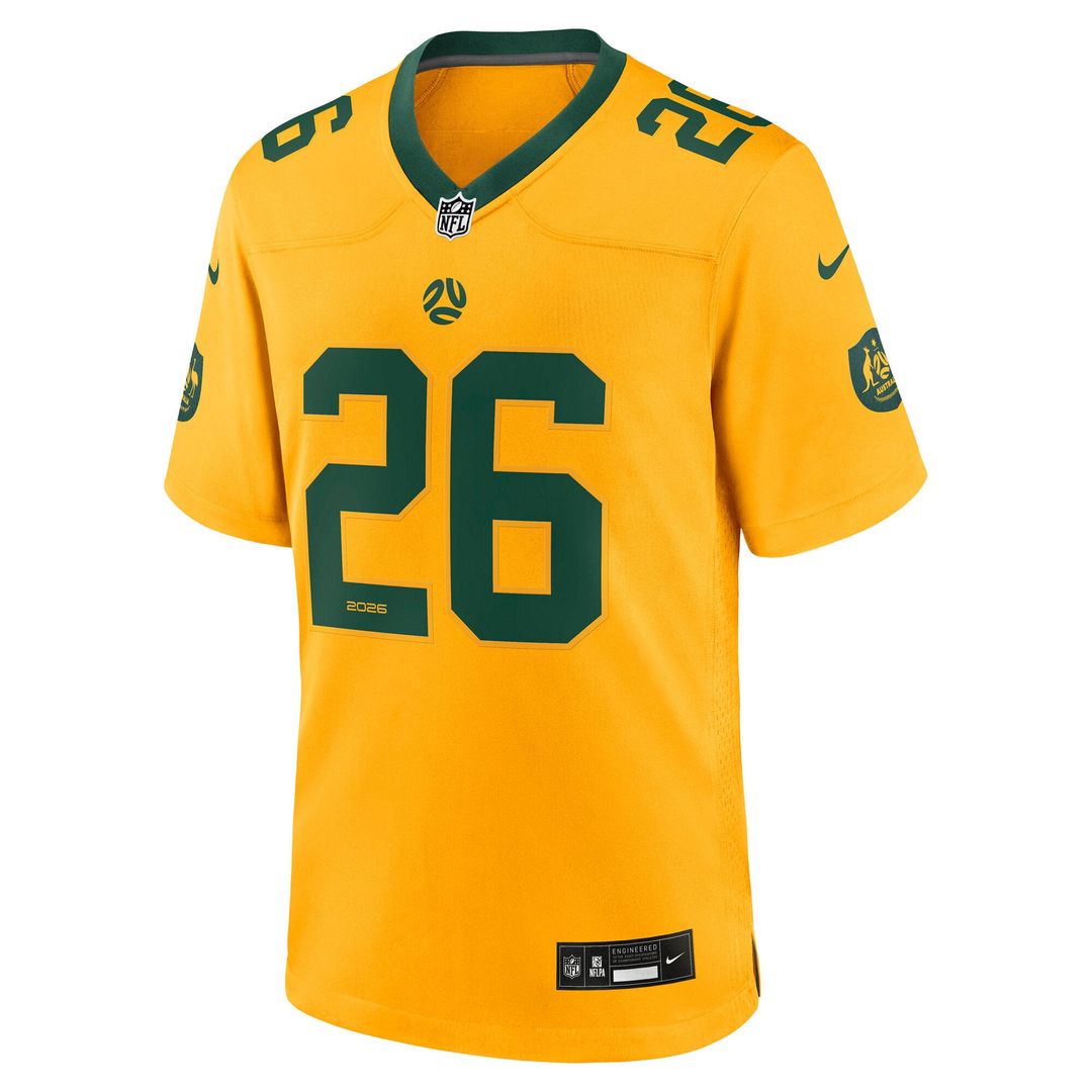 Australia National Team x NFL Game Jersey - Gold