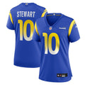 Josaiah Stewart Los Angeles Rams Women's Team Game Jersey - Royal