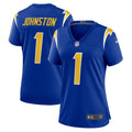 Quentin Johnston Los Angeles Chargers Women's Alternate Game Jersey - Royal