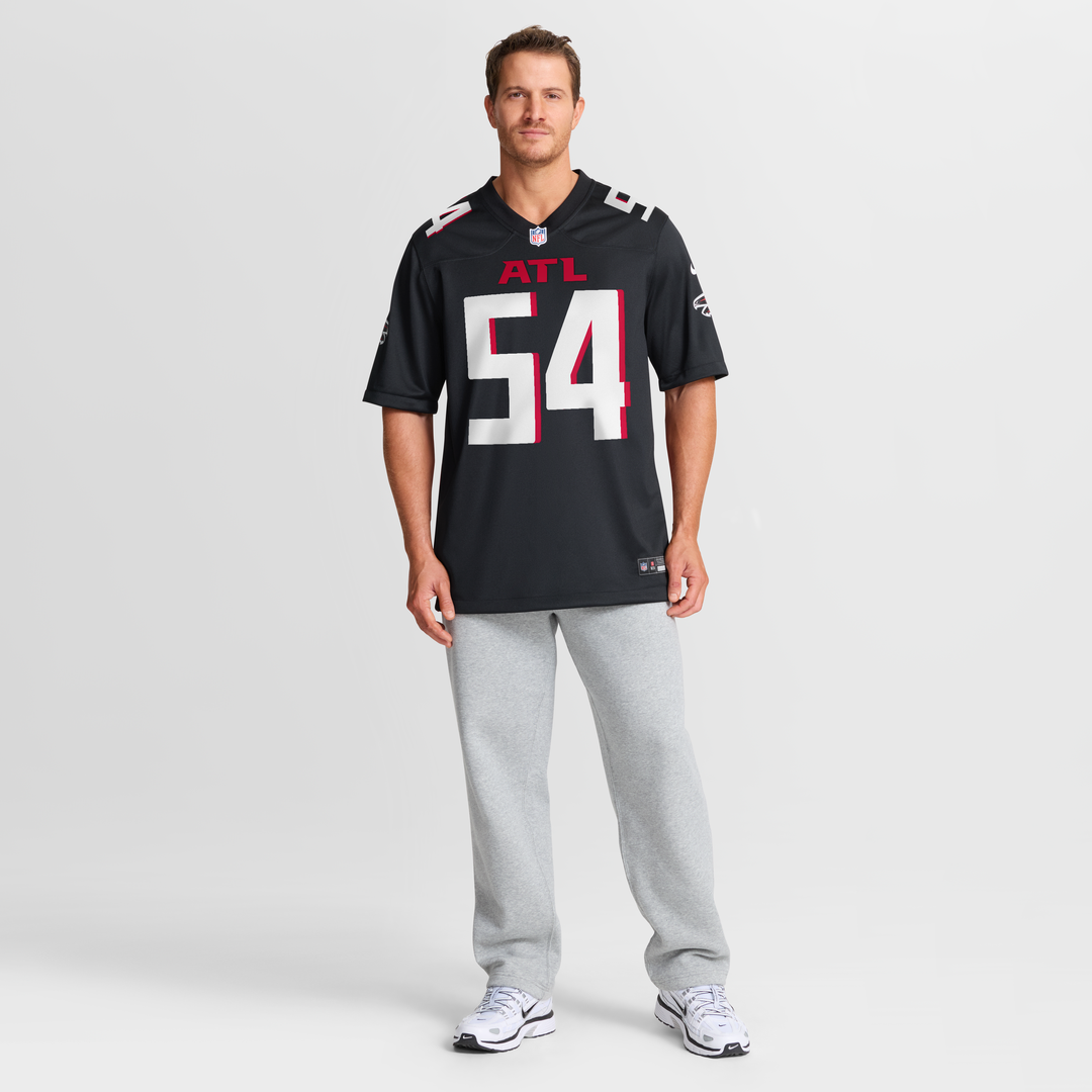 Brandon Dorlus Atlanta Falcons Team Game Jersey - Black
