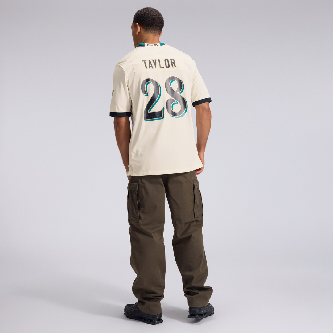 Fred Taylor Jacksonville Jaguars 2026 Rivalries Collection Game Jersey - Natural