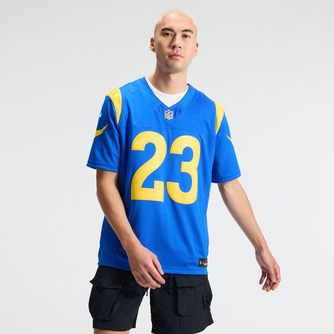 Kyren Williams Los Angeles Rams Team Vapor F.U.S.E. Stitched Limited Jersey - Royal