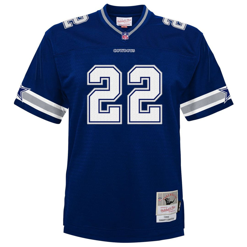 Emmitt Smith Dallas Cowboys Toddler 1996 Retired Legacy Jersey - Navy