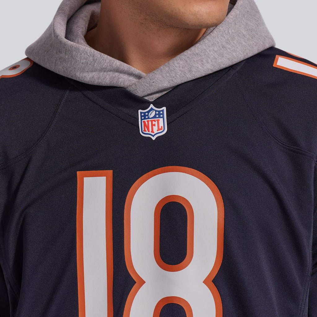 Caleb Williams Chicago Bears Alternate Player Game Jersey - Orange