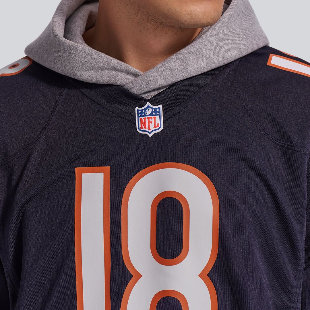 Caleb Williams Chicago Bears Alternate Player Game Jersey - Orange