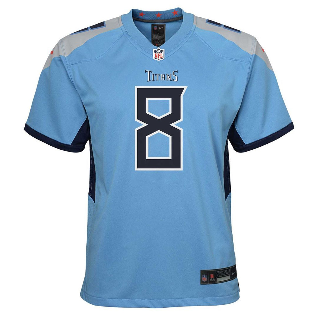 Will Levis Tennessee Titans Youth Game Jersey - Navy