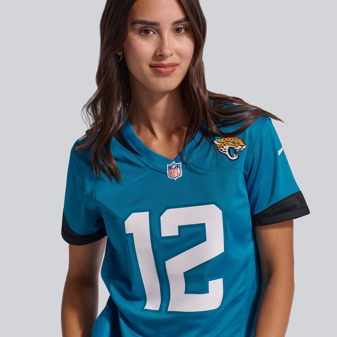 Travis Hunter Jacksonville Jaguars Women's Alternate Game Jersey - Black