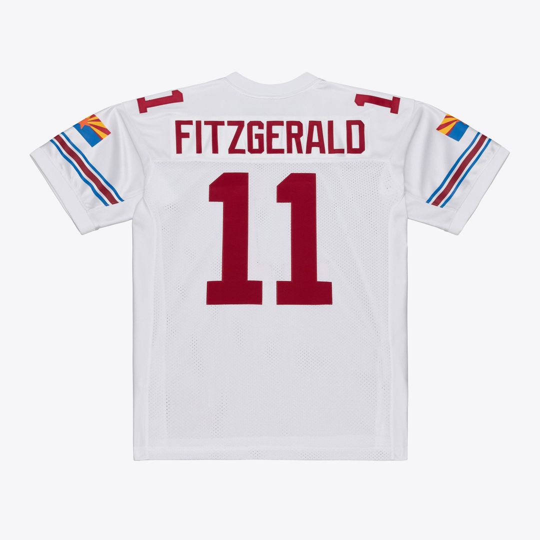 Larry Fitzgerald Arizona Cardinals 2004 Authentic Throwback Jersey - White