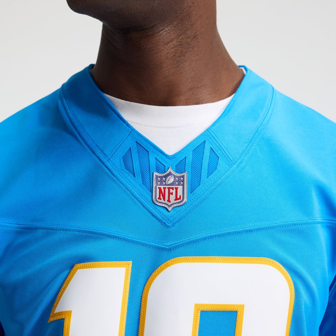 Justin Herbert Los Angeles Chargers Alternate Super Chargers Vapor F.U.S.E. Stitched Limited Jersey - Navy