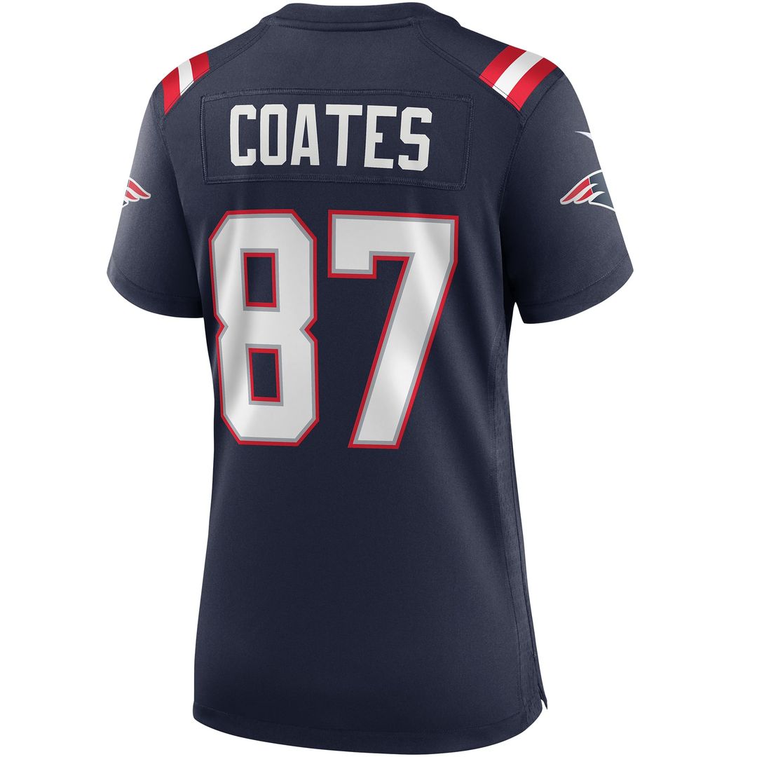 Ben Coates New England Patriots Women's Game Retired Player Jersey - Navy