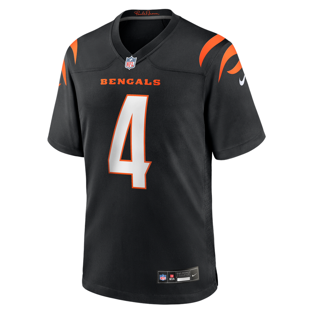 Sean Clifford Cincinnati Bengals Team Game Jersey - Black