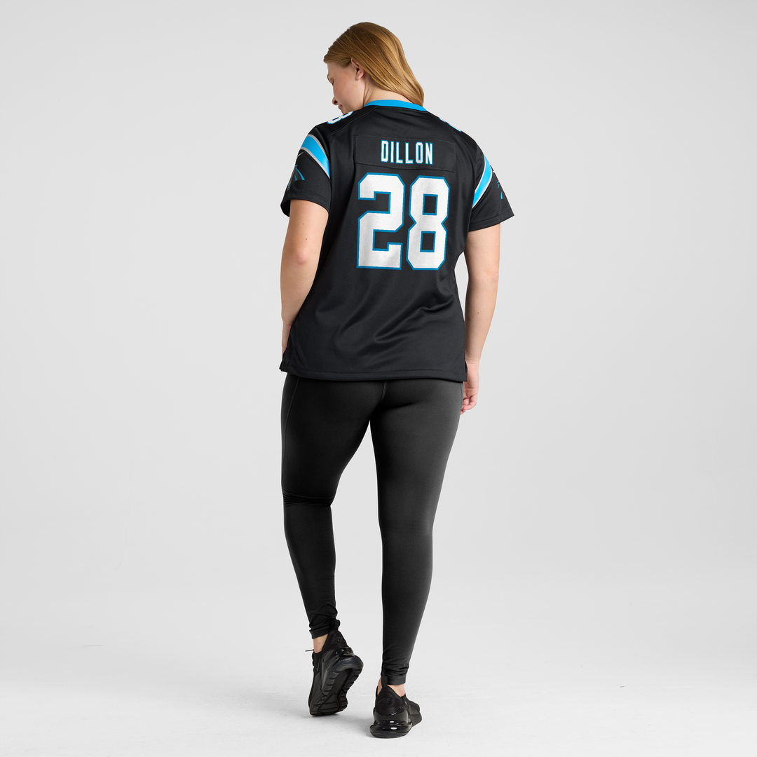 AJ Dillon Carolina Panthers Women's Team Game Jersey - Black