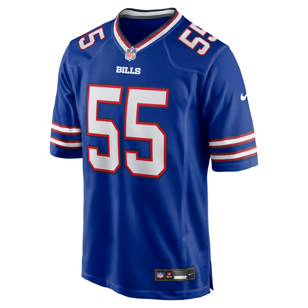 David Ugwoegbu Buffalo Bills Game Jersey - Royal