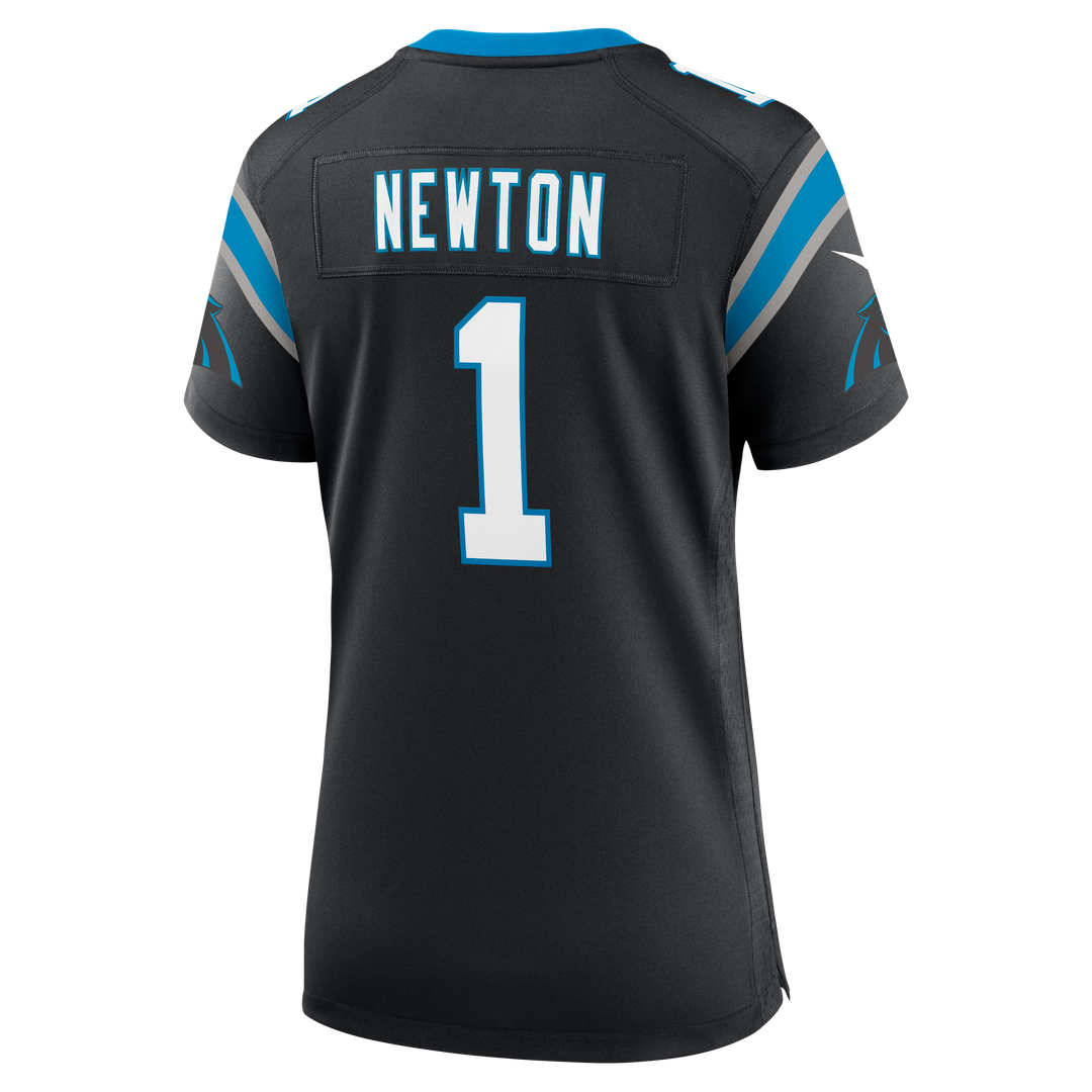 Cam Newton Carolina Panthers Women's Team Retired Game Jersey - Black
