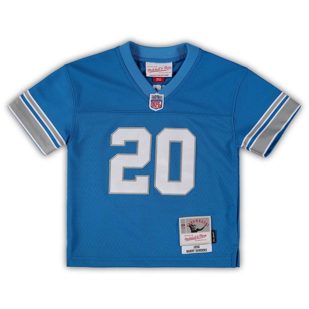 Barry Sanders Detroit Lions Toddler 1996 Retired Legacy Jersey - Blue