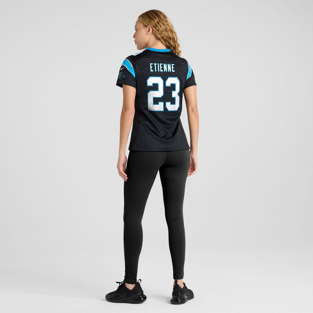 Trevor Etienne Carolina Panthers Women's Team Game Jersey - Black