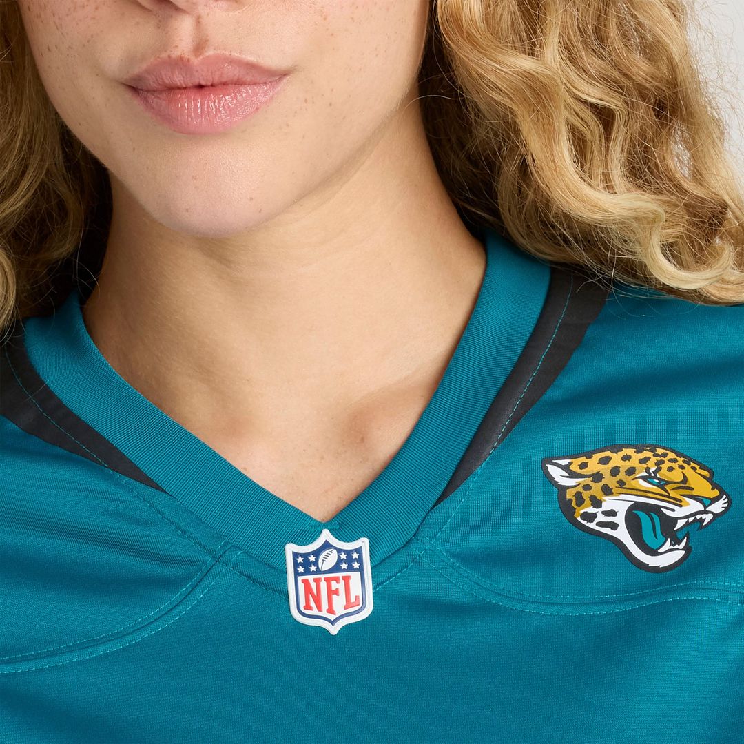 Nick Mullens Jacksonville Jaguars Women's Team Game Jersey - Teal