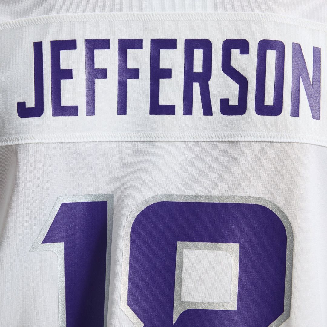 Justin Jefferson Minnesota Vikings Women's Alternate Game Player Jersey - White