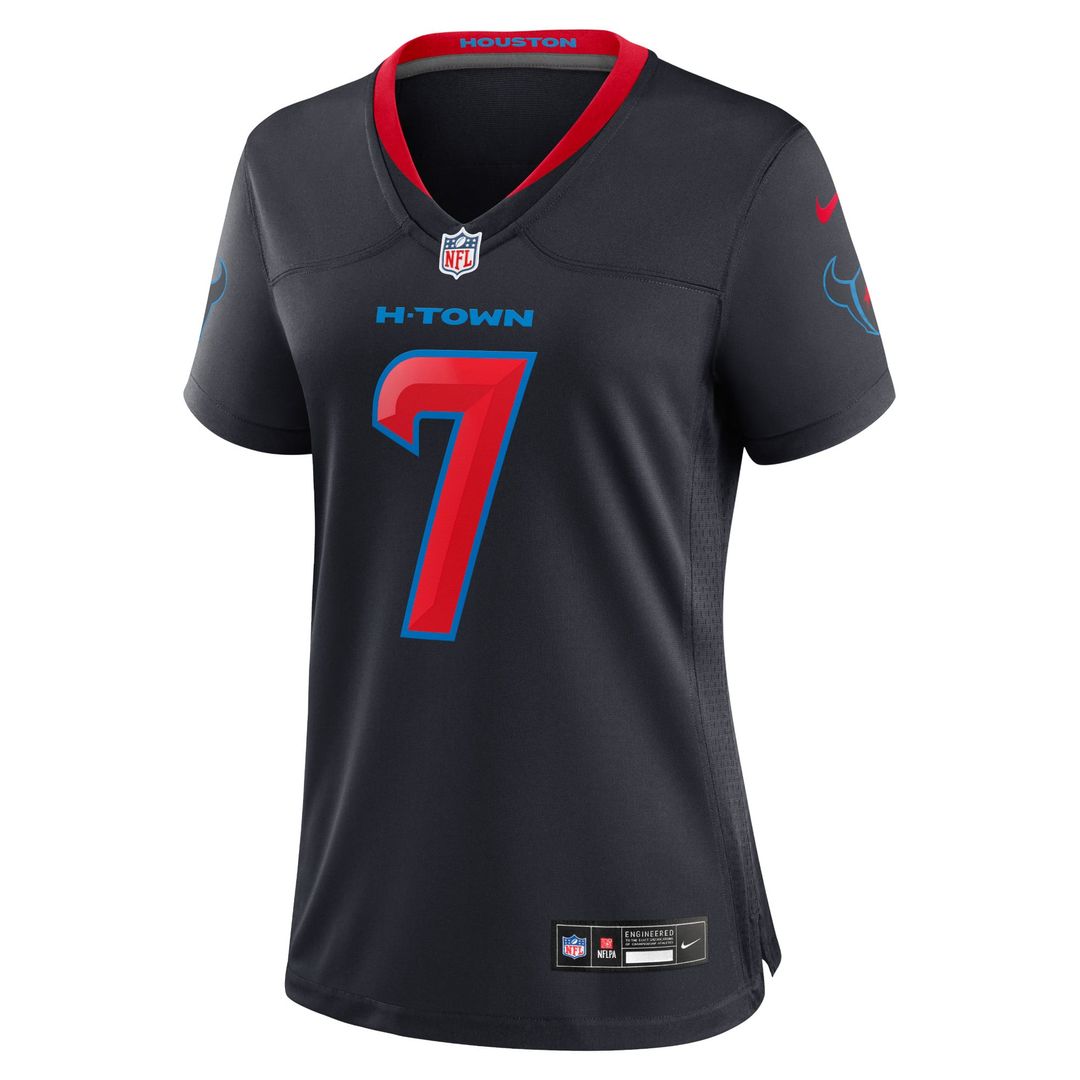 C.J. Stroud Houston Texans Women's Alternate Game Jersey - Navy