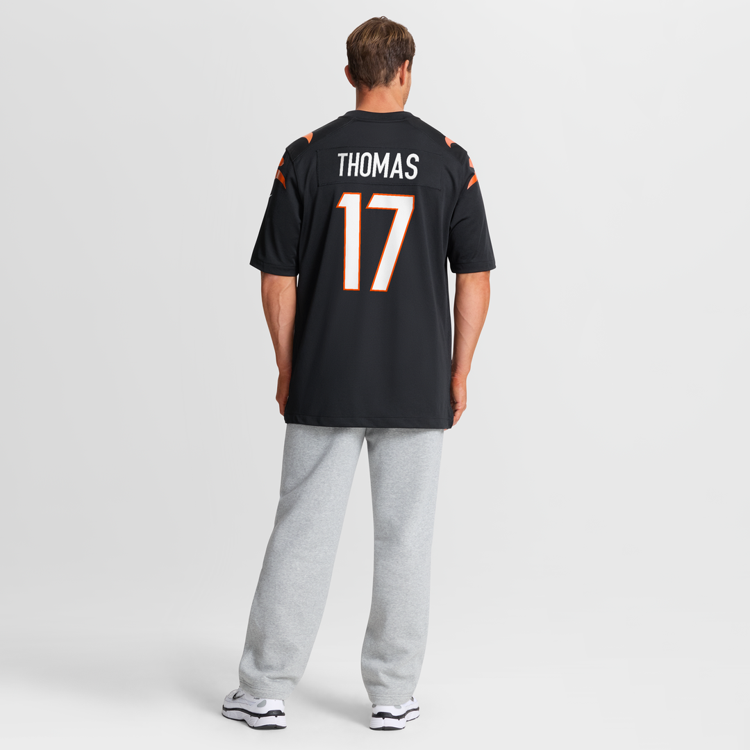 Noah Thomas Cincinnati Bengals Team Game Jersey - Black