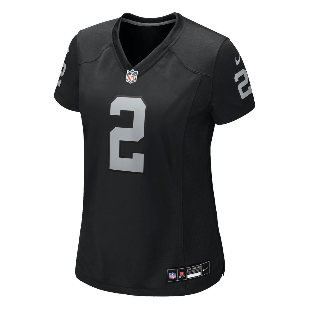 Ashton Jeanty Las Vegas Raiders Women's Team Game Jersey - Black