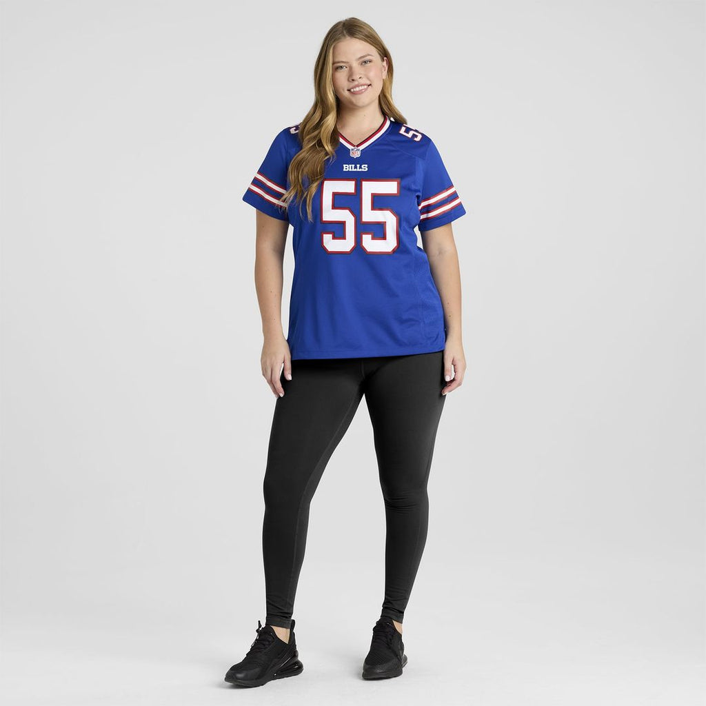 Michael Hoecht Buffalo Bills Women's Team Game Jersey - Royal