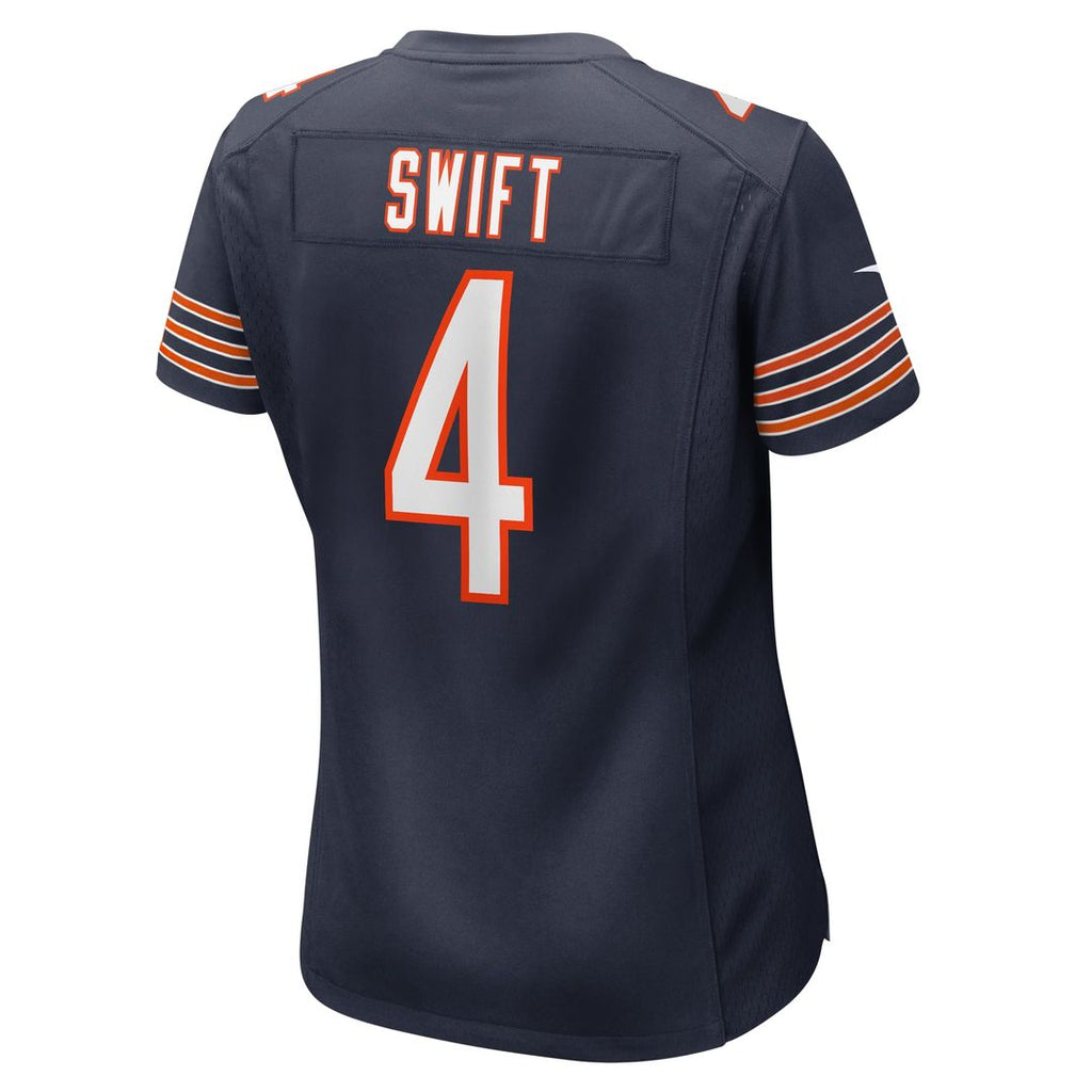 D'Andre Swift Chicago Bears Women's Game Jersey - Navy