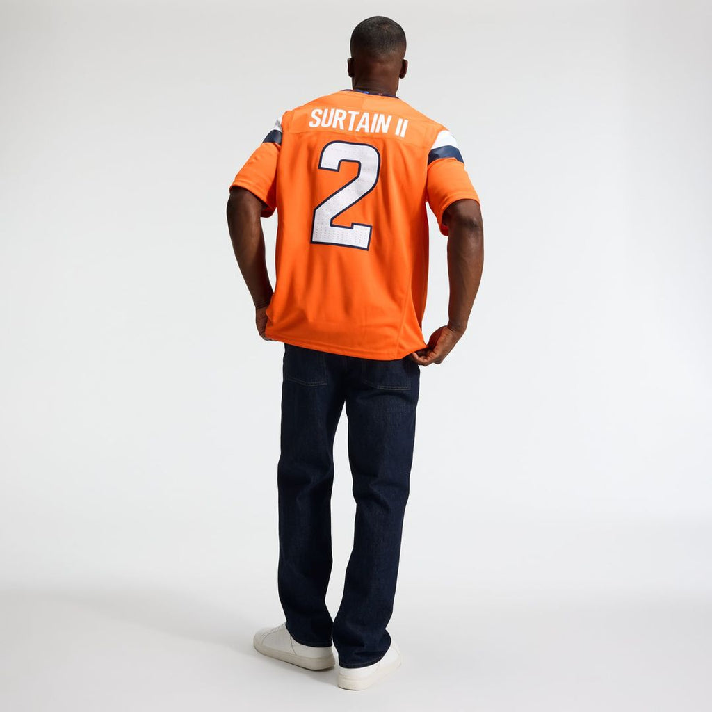 Patrick Surtain II Denver Broncos Alternate Vapor F.U.S.E. Stitched Limited Jersey - Navy