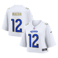 Puka Nacua Los Angeles Rams Women's Cropped Fashion Game Jersey - White