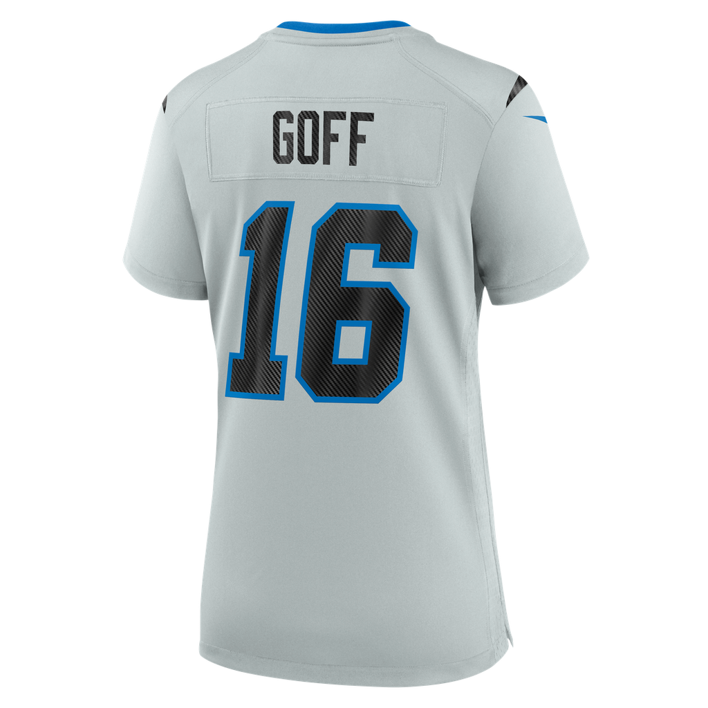Jared Goff Detroit Lions Women's 2026 Rivalries Collection Game Jersey - Silver