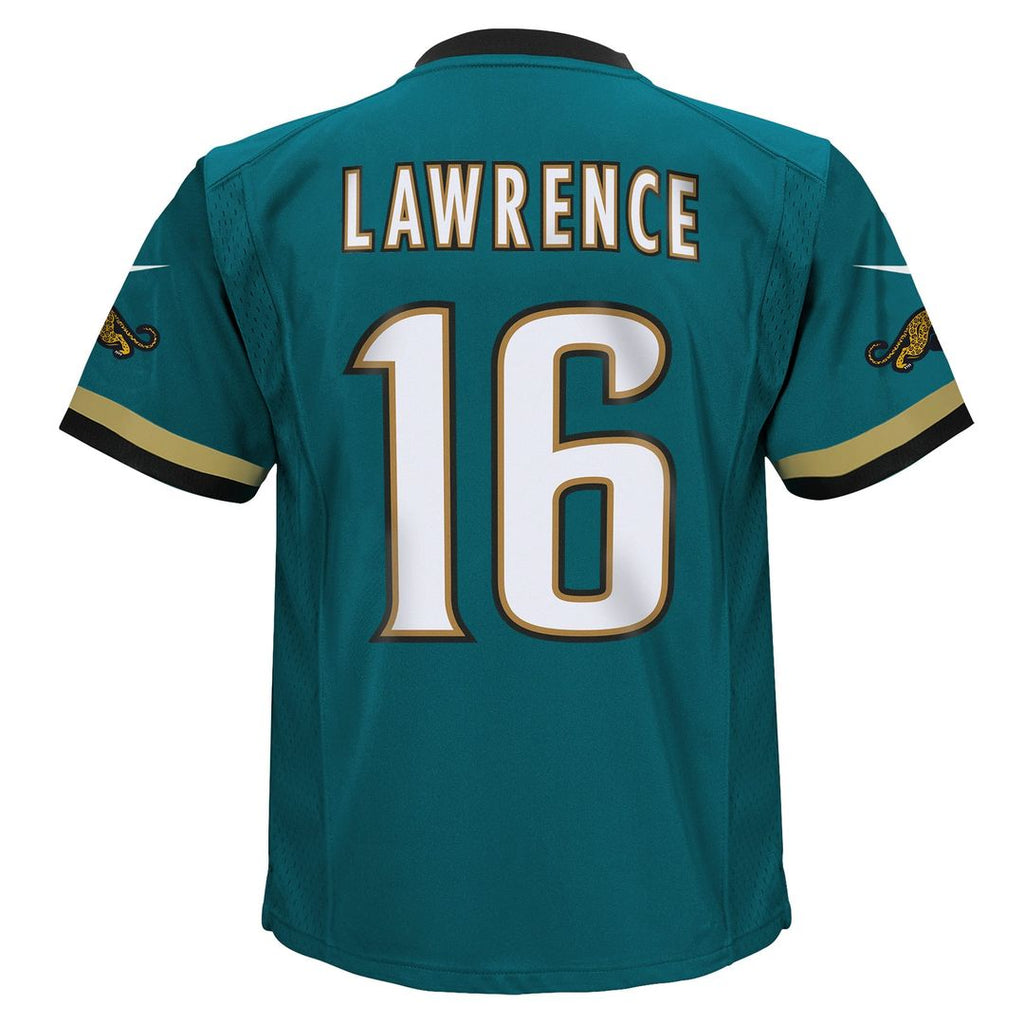 Trevor Lawrence Jacksonville Jaguars Preschool Prowler Throwback Player Game Jersey - Teal