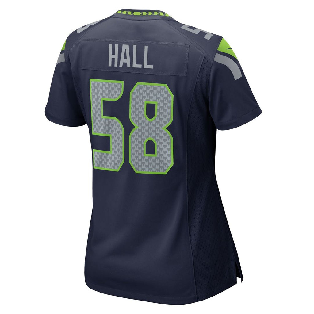 Derick Hall Seattle Seahawks Women's Team Game Jersey - College Navy