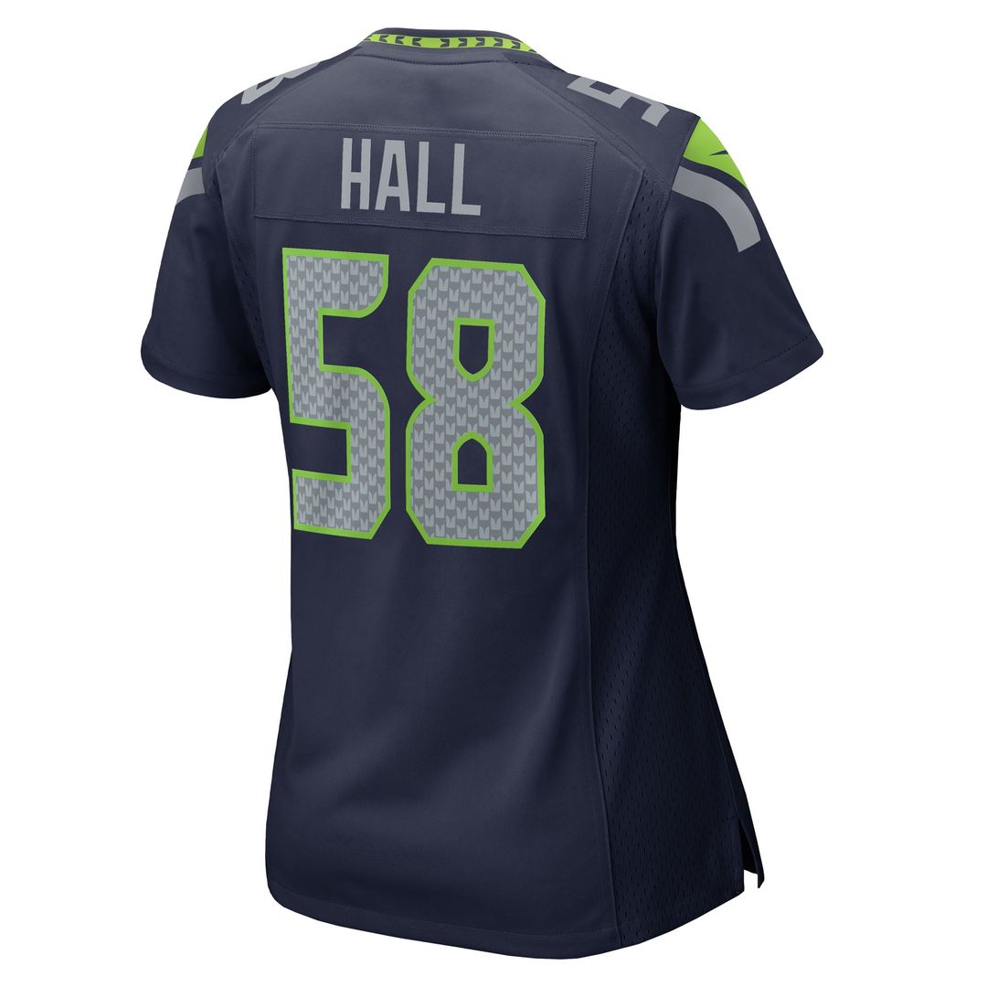 Derick Hall Seattle Seahawks Women's Team Game Jersey - College Navy