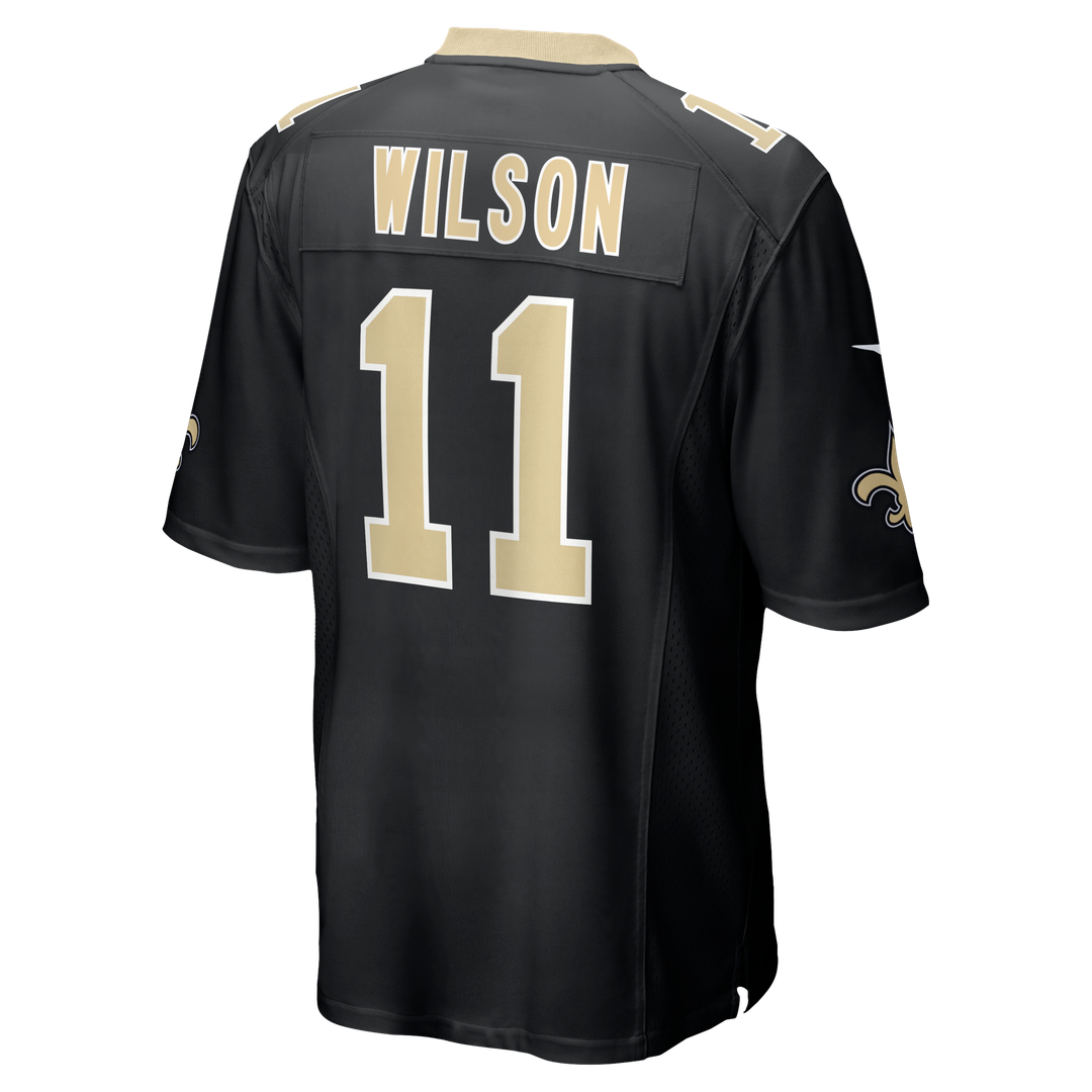 Zach Wilson New Orleans Saints Team Game Jersey - Black