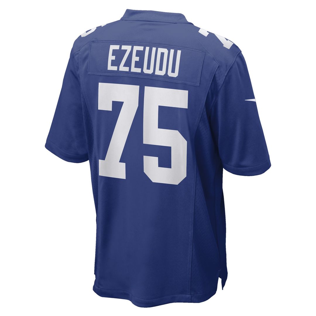 Joshua Ezeudu New York Giants Game Player Jersey - Royal