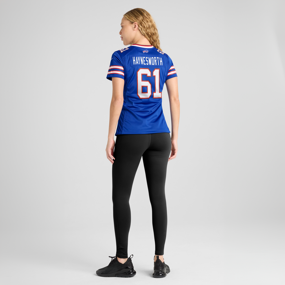 Sincere Haynesworth Buffalo Bills Women's Team Game Jersey - Royal
