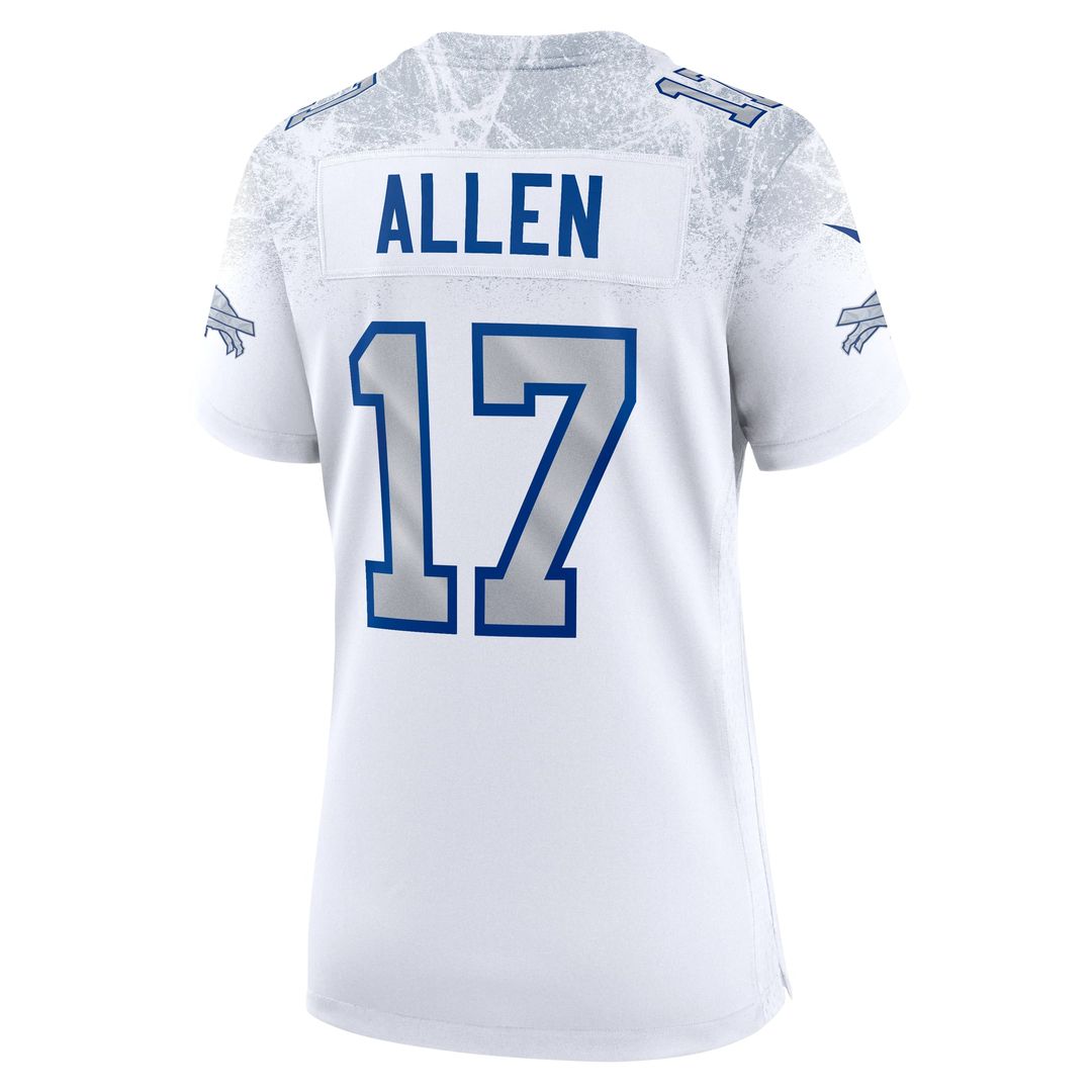 Josh Allen Buffalo Bills Women's Rivalries Collection Game Jersey - White